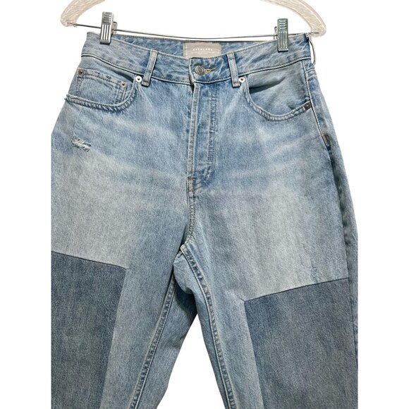Everlane Curvy 90s Cheeky Straight Jeans Size 28 Blue Button Fly Organic Cotton - Picture 6 of 15